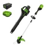 60V 25″ Dual Blade Self-Propelled Mower 5-pc Combo Kit, (3) 4.0 Ah Batteries, (1) Single Port Chargers and (1) Dual-Port Charger - Image 7