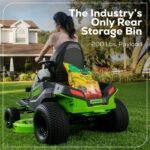 60V 42″ Cordless Battery CrossoverT Riding Lawn Mower, (4) 8.0 Ah Batteries and (2) Dual-Port Turbo Chargers - Image 9