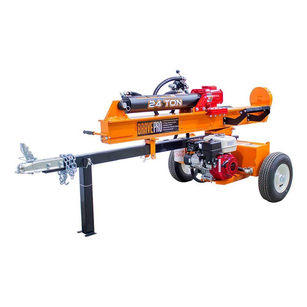 GNE-VH1724GX_hash_escaped_1.jpg Brave VH1724GX 24-Ton Log Splitter w/ Honda GX160 Engine - Image 1